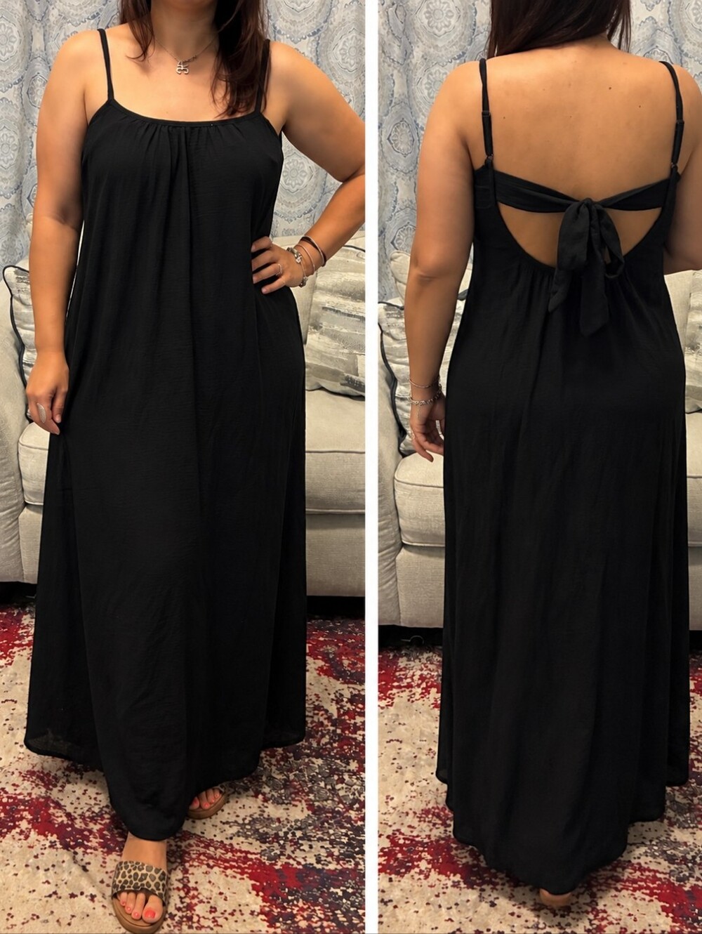 Classic Black Slip Dress CRUISE